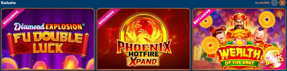 Jeux Exclusifs WinBay